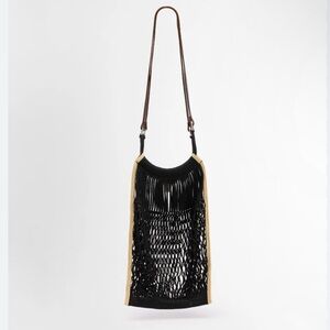 Lemaire medium filt net shopping bag black